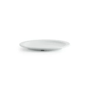 Online Assiette à diner de 10" en mélamine - Blanche - 24 par boite Vaisselle