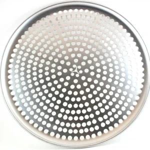 Discount Assiette à pizza perforée de 14" en aluminium dur Outils Pour La Pizza Et La Cuisson De Pizza