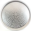 Fashion Assiette à pizza perforée de 12" en aluminium dur Outils Pour La Pizza Et La Cuisson De Pizza