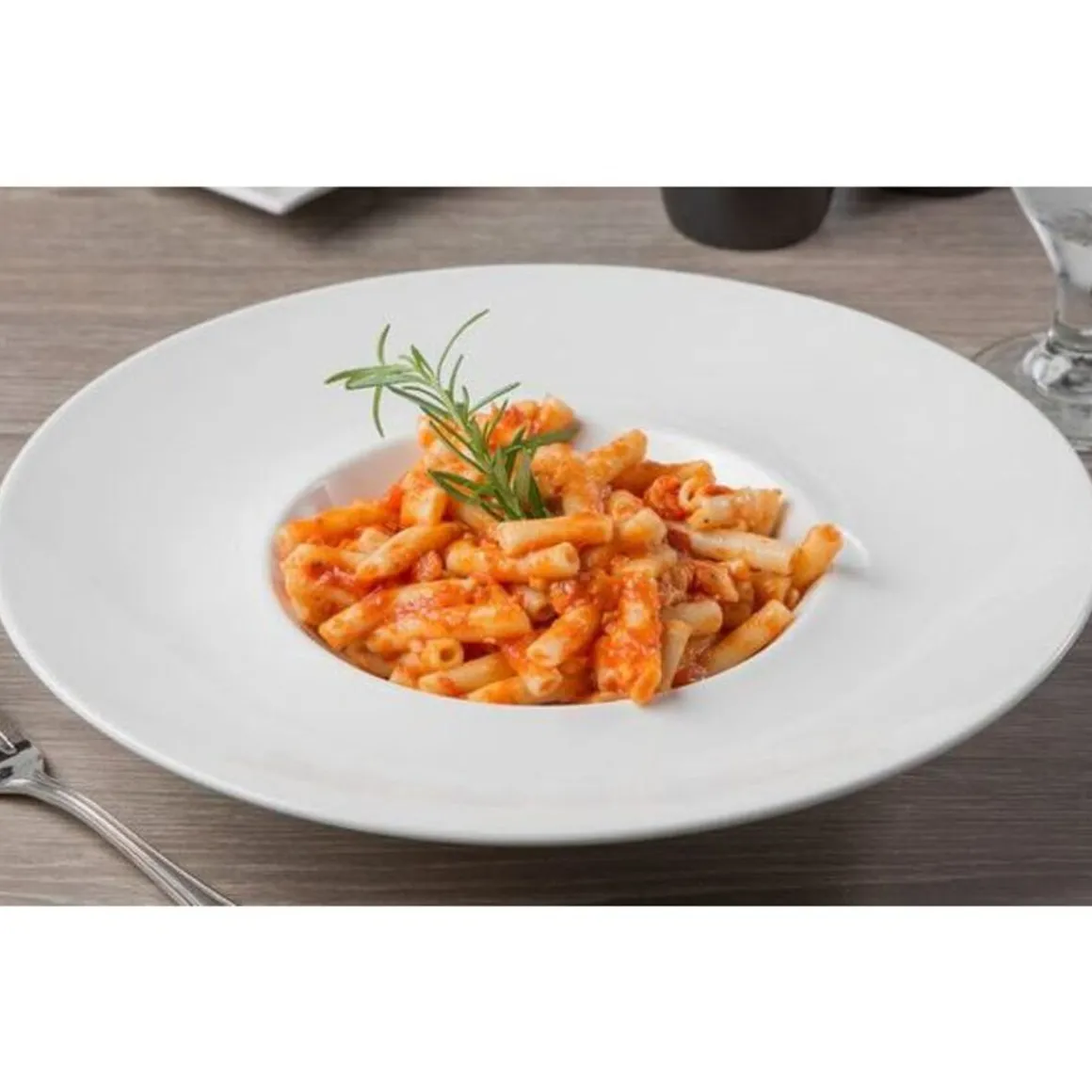 assiette__ptes_de__oz___r_0.webp Discount Assiette à pâtes de 9.75 oz (11.5") à rebord large Slenda - 12 par boite Vaisselle