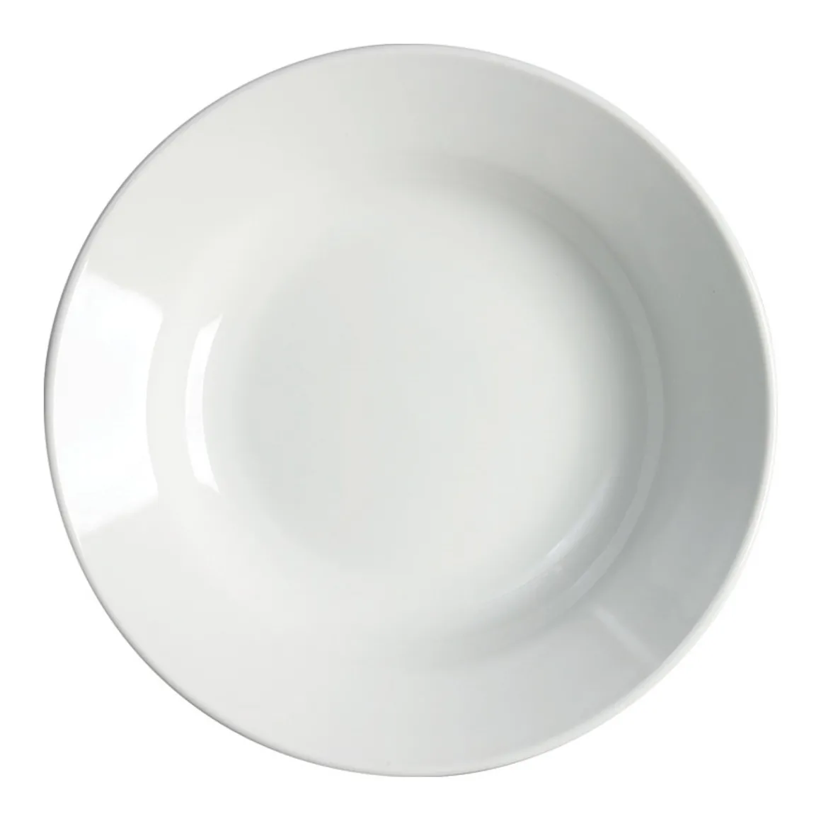 assiette__soupe_de___oz_a_0.webp Discount Assiette à soupe de 9" (8 oz) avec rebord Imperial White - 24 par boite Vaisselle