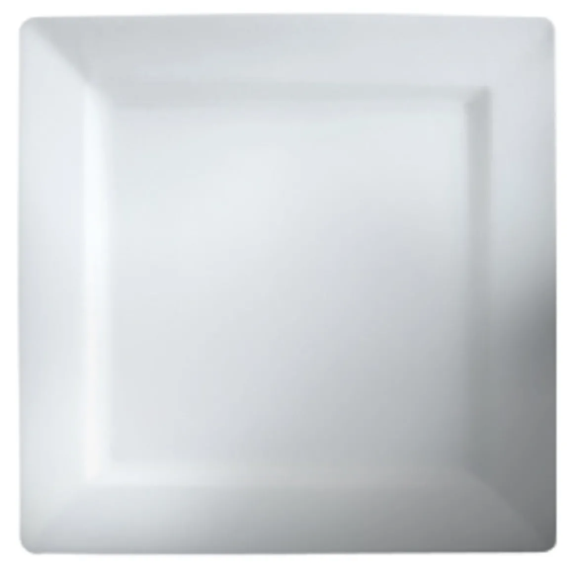 assiette_carre_de__avec_r_0.webp Discount Assiette carrée de 9.25" avec rebord Square Rim - 24 par boite Vaisselle