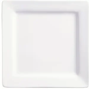 Outlet Assiette carrée de 6.25" Slate - 36 par boite Vaisselle