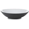 Discount Assiette coupe creuse de 9.5" Equinoxe - Noir effet fonte - 6 par boite Vaisselle