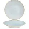 Hot Assiette coupe creuse de 11 1/16" Stonecast - Duck Egg Blue - 12 par boite Vaisselle