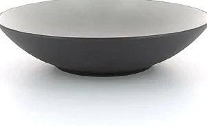 Hot Assiette coupe creuse de 9.5" Equinoxe - Poivre - 6 par boite Vaisselle