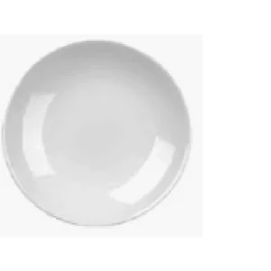 Hot Assiette coupe de 6 .5" Evolve - Blanche - 12 par boite Vaisselle