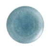 Fashion Assiette coupe de 8 2/3" Studio Prints Raku - Raku Topaz Blue - 12 par boite Vaisselle