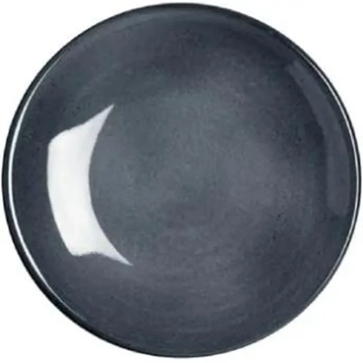 assiette_coupe_de__denali_0.webp Clearance Assiette coupe de 10.5" Denali Gray par Anfora - 12 par boite Vaisselle