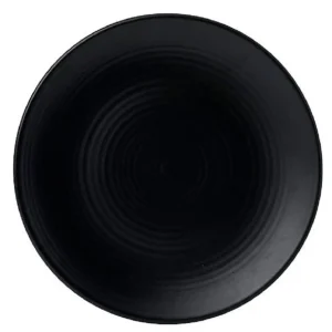 Discount Assiette coupe de 10.75" Evo Matte Jet Stoneware - 12 par boite Vaisselle