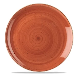 Fashion Assiette coupe de 11.25" Stonecast - Spiced Orange - 12 par boite Vaisselle