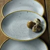 Sale Assiette coupe de 11.25" Stonecast - Duck Egg Blue - 12 par boite Vaisselle