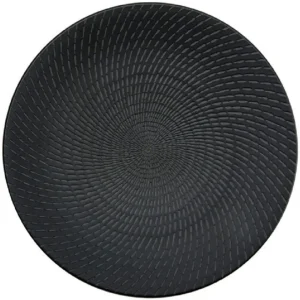 Online Assiette coupe de 12.25" Urban - Noire - 12 par boite Vaisselle