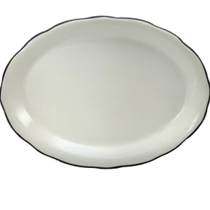 Outlet Assiette de 7 7/8" Manhattan Black - 36 par boite Vaisselle