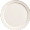 New Assiette de 9" à rebord étroit Porcelana - 24 par boite Vaisselle