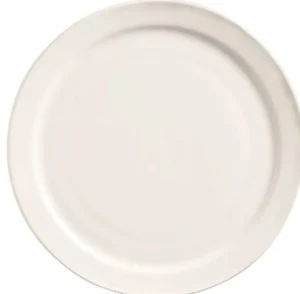 New Assiette de 9" à rebord étroit Porcelana - 24 par boite Vaisselle