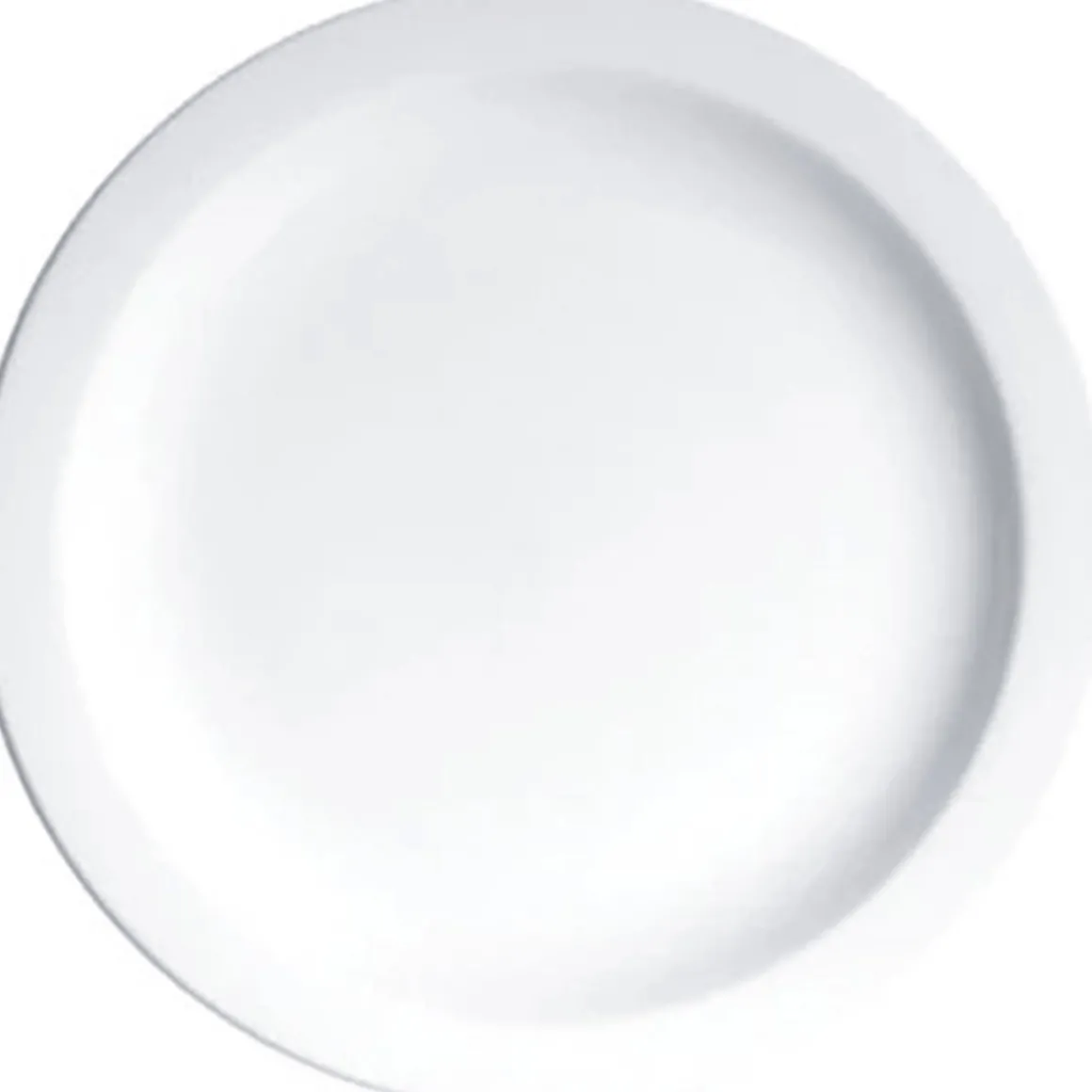 assiette_de___rebord_troi_0-3.webp Online Assiette de 8" à rebord étroit Continental - 24 par boite Vaisselle