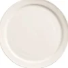 Fashion Assiette de 9.5" à rebord étroit Porcelana - 24 par boite Vaisselle
