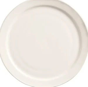 Fashion Assiette de 9.5" à rebord étroit Porcelana - 24 par boite Vaisselle