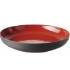 New Assiette gourmande de 24.75 oz (9.75") Likid & Solid - Rouge piment - 4 par boite Vaisselle