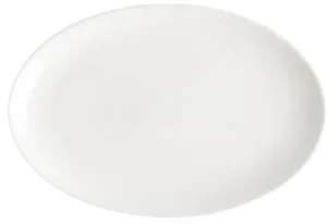 Fashion Assiette ovale coupe de 10" x 7.25" Foundation - 12 par boîte Vaisselle