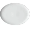 Discount Assiette ovale coupe de 14.25" en porcelaine Candour - Blanche - 12 par boite Vaisselle