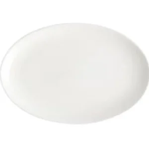 Clearance Assiette ovale coupe de 12" x 8" Foundation - 12 par boîte Vaisselle