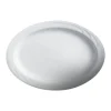 Best Assiette ovale de 13 3/8" x 9.5" Bostonian - 12 par boite Vaisselle
