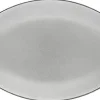 Clearance Assiette ovale de 13.75" Equinoxe - Poivre - 4 par boite Vaisselle
