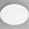 Clearance Assiette ovale de 13.25" x 9.5" Slenda - 12 par boite Vaisselle