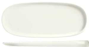 Hot Assiette ovale de 15.1" x 5.75" Slenda Verve - 12 par boite Vaisselle