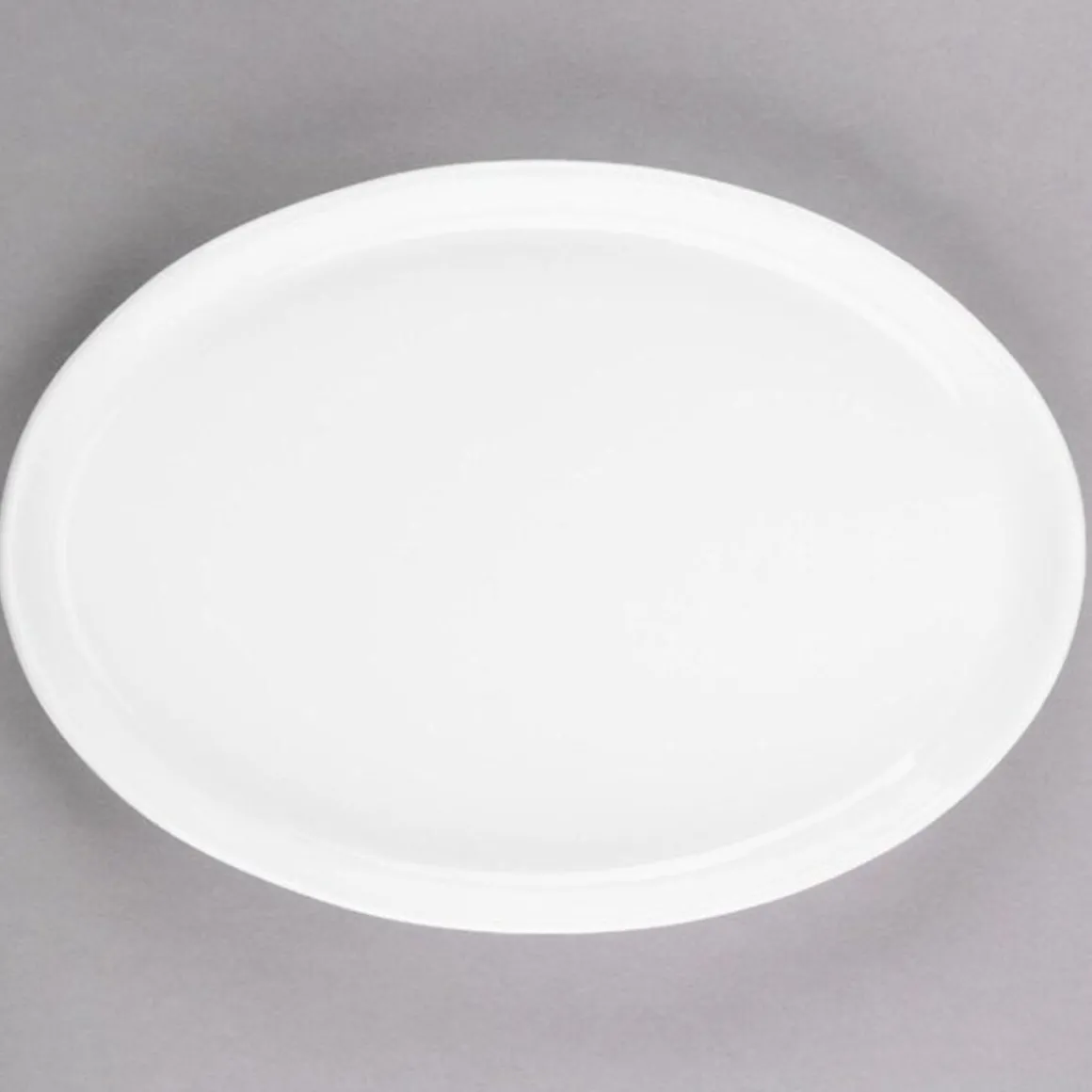 assiette_ovale_de__x__sle_0.webp Clearance Assiette ovale de 13.25" x 9.5" Slenda - 12 par boite Vaisselle