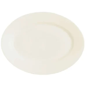 New Assiette ovale de 13.75" x 10" Zenix Intensity - 12 par boite Vaisselle