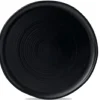 Online Assiette plate de 12.5" en grès (stoneware) Evo - Matte Jet - 8 par boite Vaisselle
