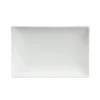 Sale Assiette rectangulaire de 9.75" x 6 3/8" sans rebord Square No Rim - 24 par boite Vaisselle