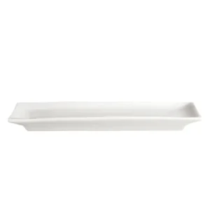 Discount Assiette rectangulaire de 10.5" x 4" Square - 24 par boite Vaisselle