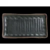 Outlet Assiette rectangulaire de 11 1/8" x 5 7/8" Greystone par Delfin - 12 par boite Vaisselle