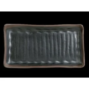 Outlet Assiette rectangulaire de 11 1/8" x 5 7/8" Greystone par Delfin - 12 par boite Vaisselle