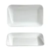 Best Assiette rectangulaire inclinée de 9" x 5.75" Square - 24 par boite Vaisselle
