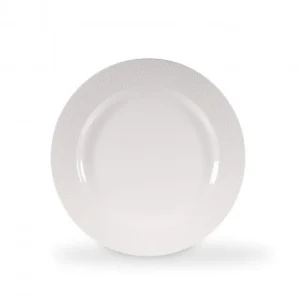 Sale Assiette sur pied de 10 7/8" Isla - Blanche - 12 par boite Vaisselle