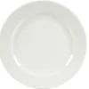 New Assiette sur pied de 9 1/8" Isla - Blanche - 12 par boite Vaisselle