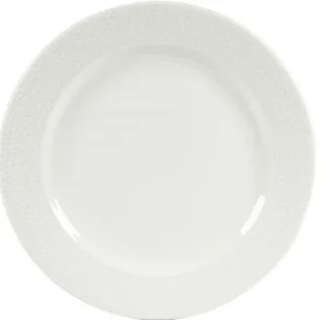 New Assiette sur pied de 9 1/8" Isla - Blanche - 12 par boite Vaisselle