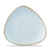 Sale Assiette triangulaire de 7.75" Stonecast - Duck Egg Blue - 12 par boite Vaisselle