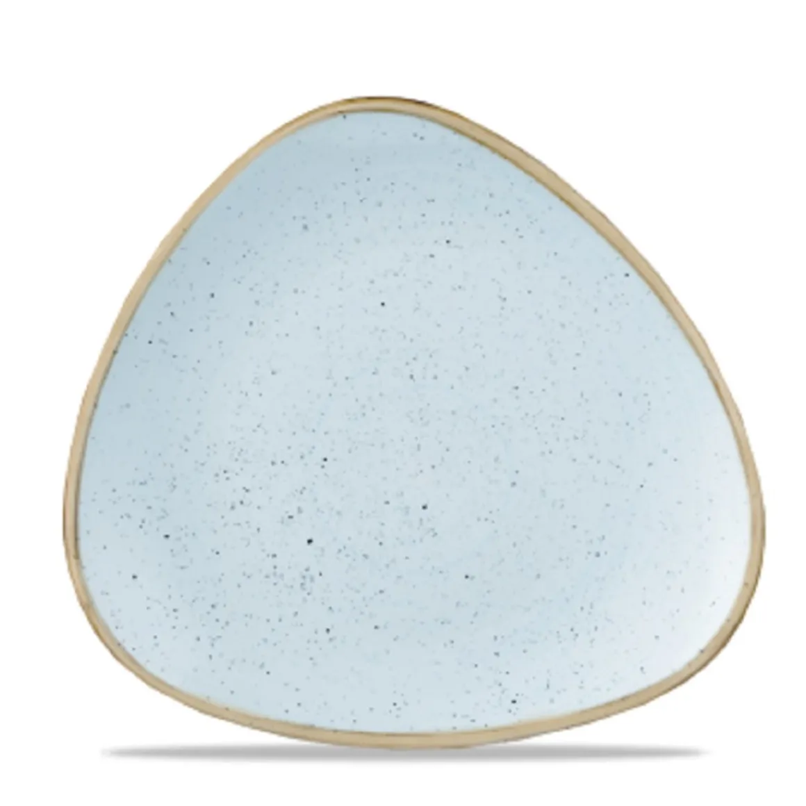 assiette_triangulaire_de__0-1.webp Sale Assiette triangulaire de 7.75" Stonecast - Duck Egg Blue - 12 par boite Vaisselle