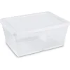 Online Bac de rangement de 5.7 L (13 5/8" x 8.25" x 4 7/8") avec couvercle - Transparent Rangement Des Aliments