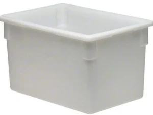 New Bac de rangement de 18" x 26" x 15" en polyéthylène - Blanc Rangement Des Aliments