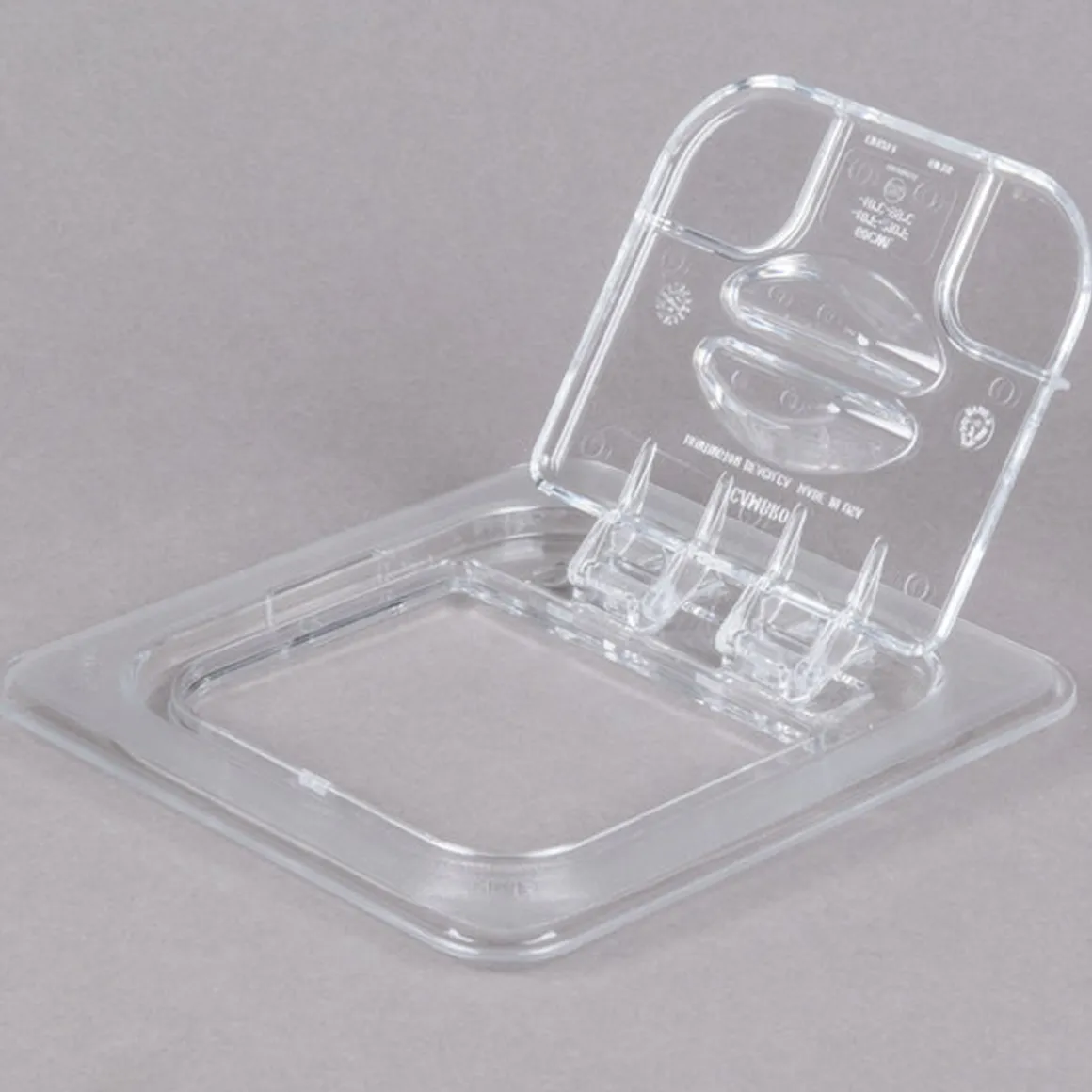 bac_gastronorme__avec_cou_0.webp Clearance Bac gastronorme 1/6 avec couvercle à bascule - Transparent Rangement Des Aliments