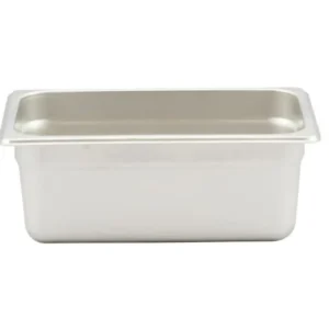 Sale Bac gastronorme 1/4 de 4 " de profondeur (antiblocage) Rangement Des Aliments