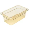 Outlet Bac gastronorme 1/4 de 4" de profondeur - Ambré Rangement Des Aliments