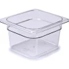 Online Bac gastronorme 1/6 de 4" de profondeur Camwear - Transparent Rangement Des Aliments